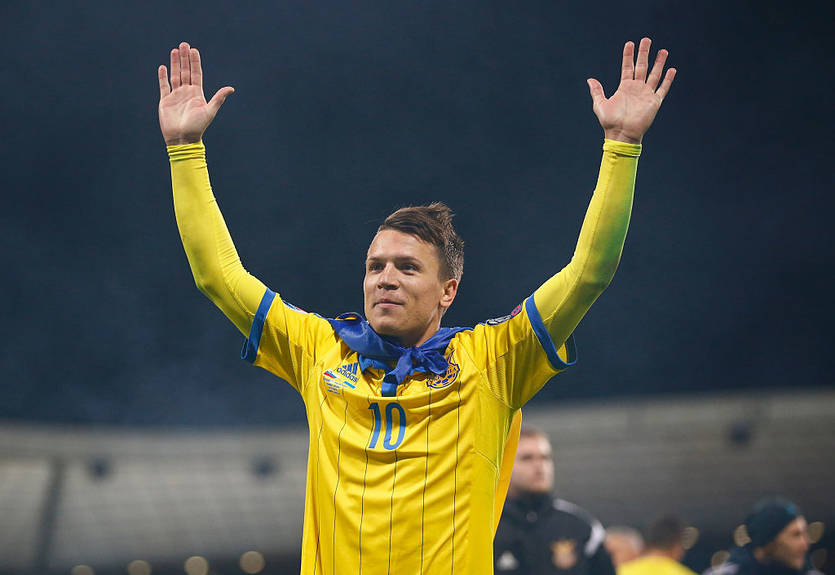 Коноплянка поддержал сборную Украины перед Евробаскетом-2017