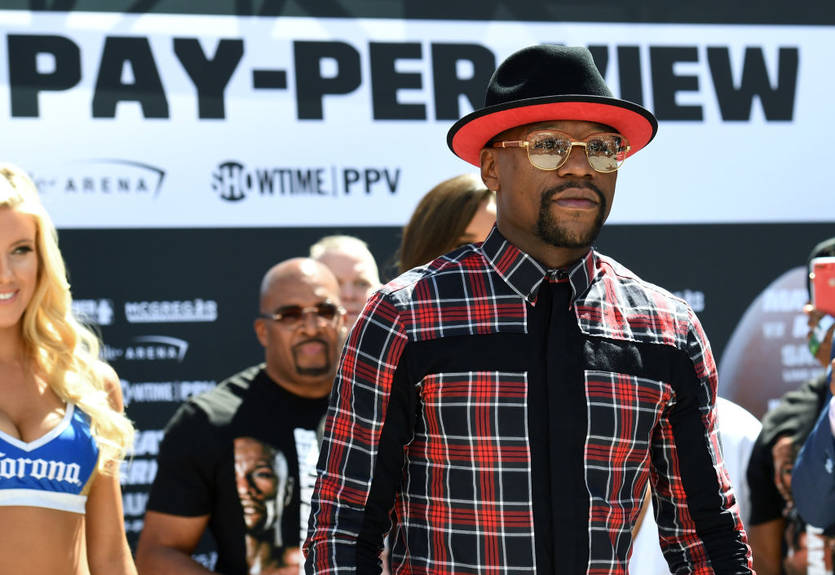 Неизвестный поставил больше миллиона долларов на победу Мейвезера Неизвестный поставил больше миллиона долларов на победу Мейвезера