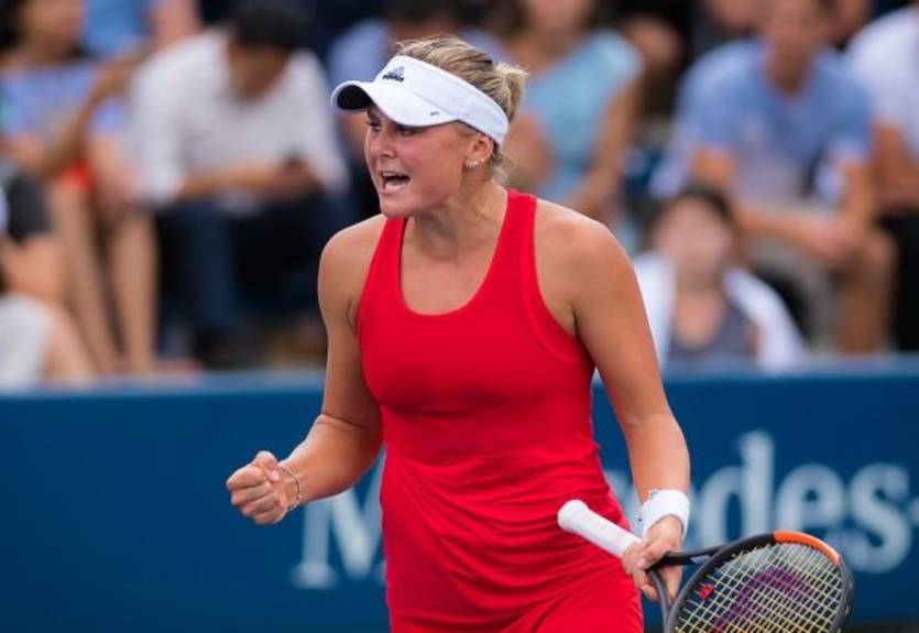 US Open (WTA): украинка Козлова впервые в карьере прошла во второй круг