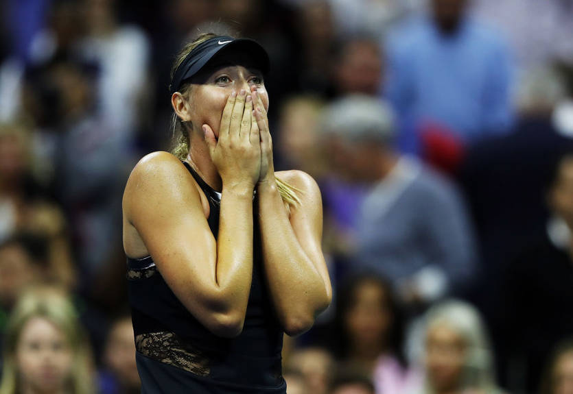 Шарапова победила Халеп на старте US Open