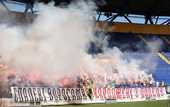 Харьковские ультрас призывают отказаться от пиротехники на игре сборной Украины