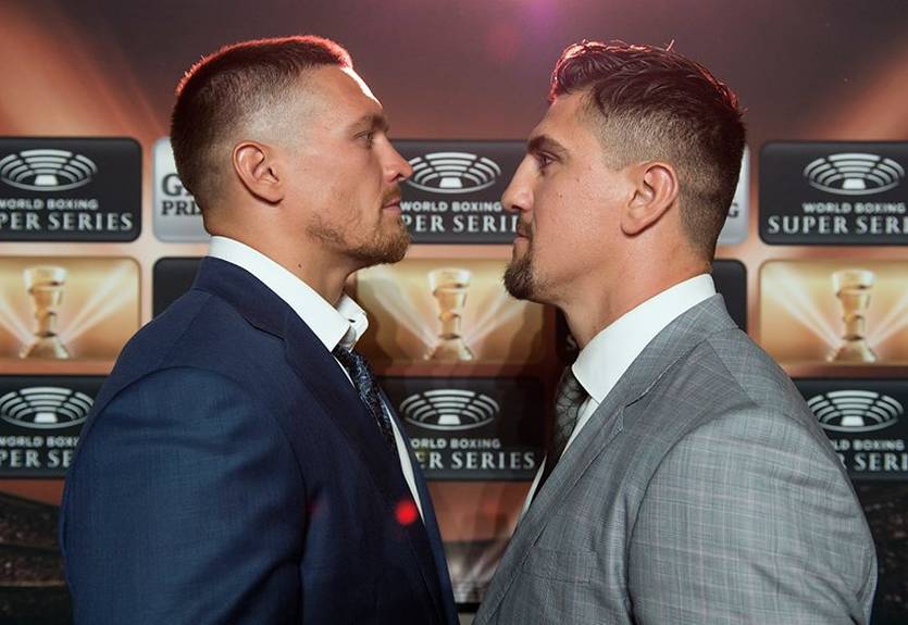 Усик – Хук: где смотреть бой