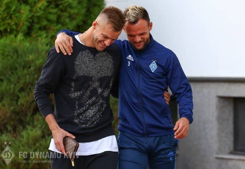 Хацкевич: Ярмоленко сдержался и не заплакал, прощаясь с командой