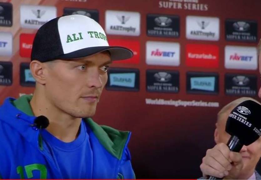 Усик в бою с Хуком пообещал показать красивый бокс Усик в бою с Хуком пообещал показать красивый бокс