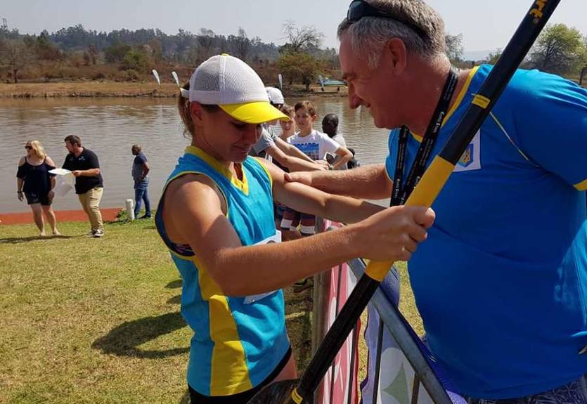 Украинка Бабак стала чемпионкой мира по марафону на каноэ