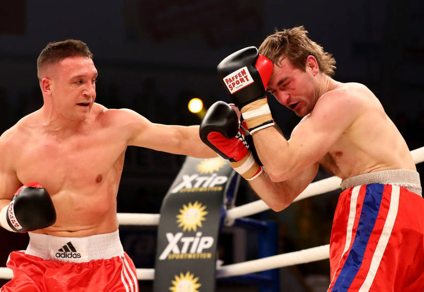 Перед боем Усика произошел бой с, вероятно, самым быстрым нокаутом в истории