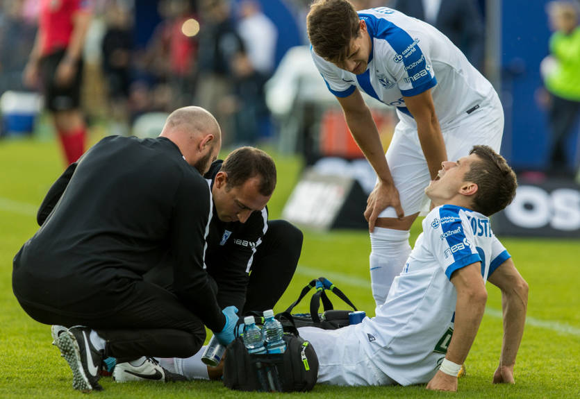 Украинский защитник Леха разорвал связки