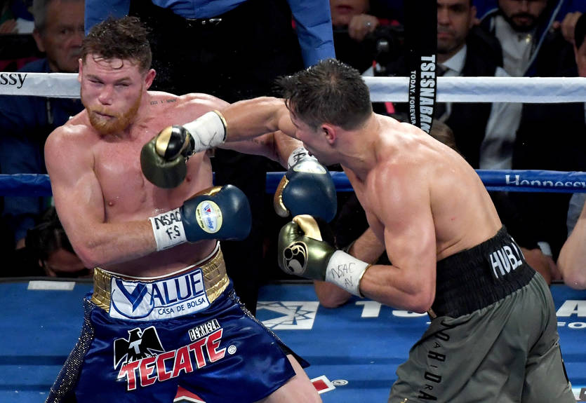 Головкин – Альварес: видео боя