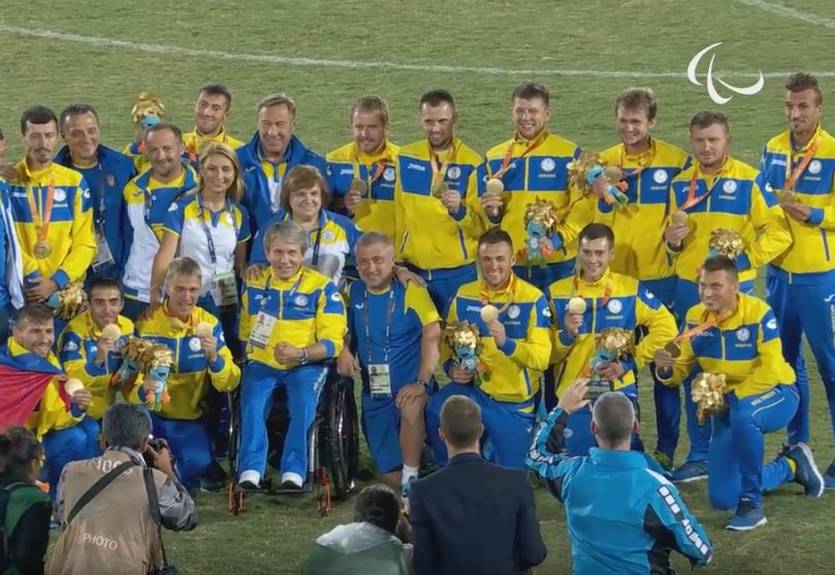 Украина победила Россию в полуфинале ЧМ по паралимпийскому футболу