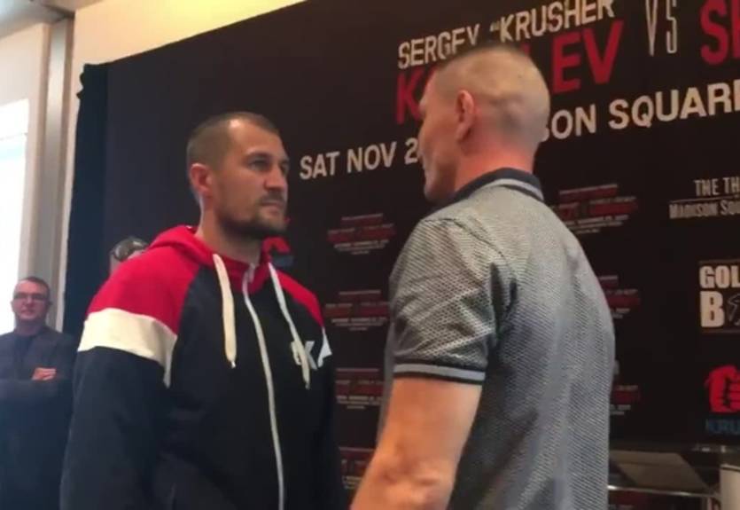 Ковалев и Шабранский впервые встретились лицом к лицу