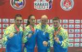Украинские каратисты завоевали три медали на турнире в Стамбуле