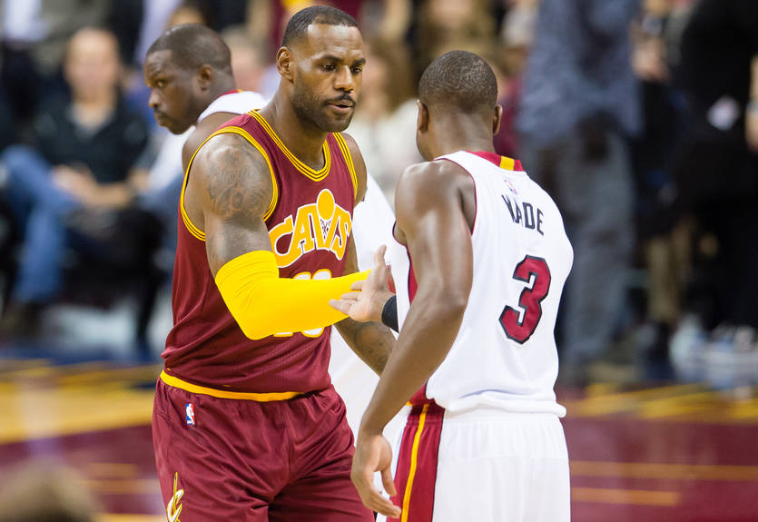 ЛеБрон Джеймс – о подписании Уэйда: Компания подобралась хорошая ЛеБрон Джеймс – о подписании Уэйда: Компания подобралась хорошая