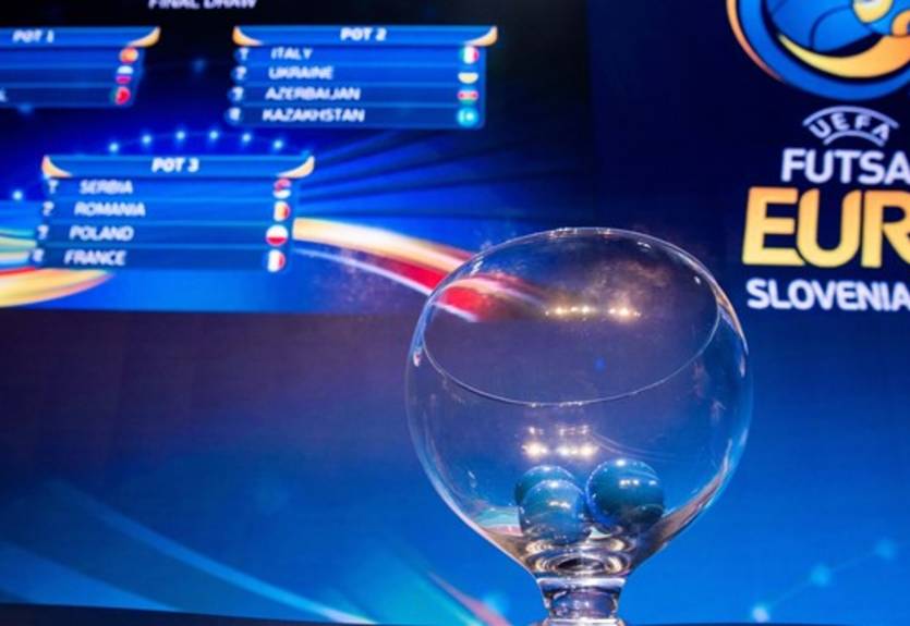 Футзал: Украина узнала соперников по групповому этапу Евро-2018