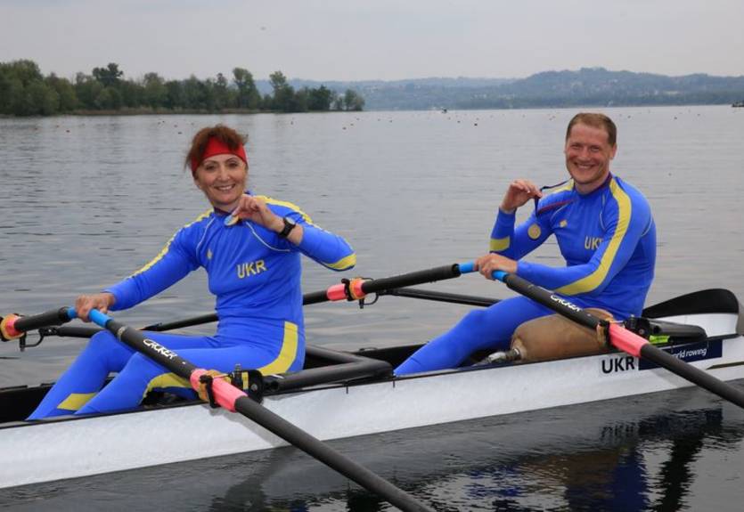 Украинские гребцы-паралимпийцы завоевали серебро на чемпионате мира