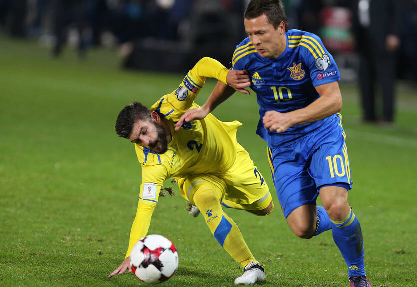 Косово – Украина 0:2 как это было