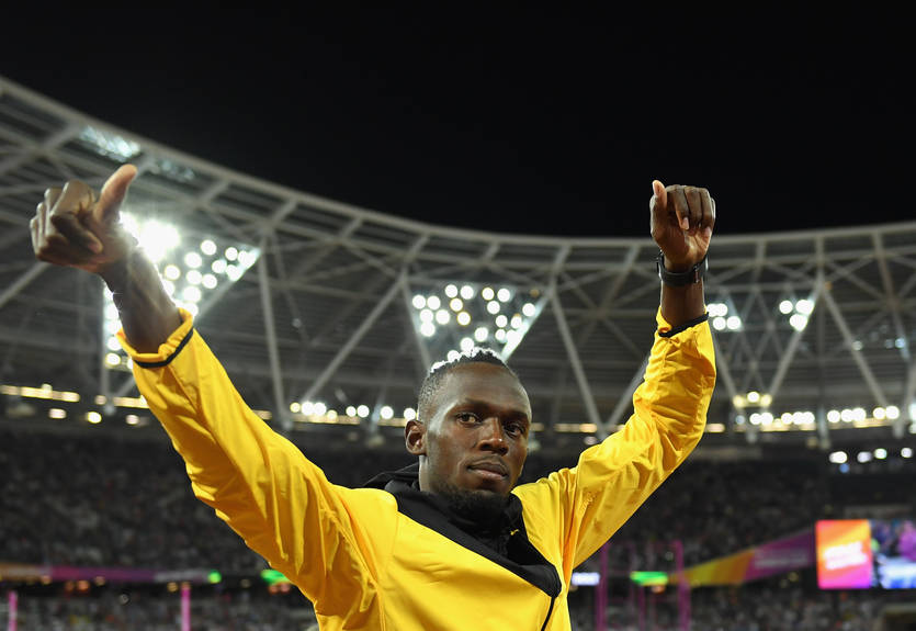 Болт подкрепился курочкой в KFC