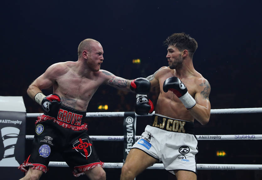 Гроувз – Кокс: видео боя