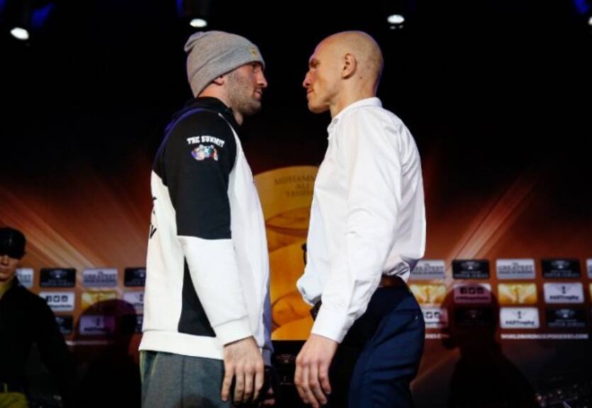 Гассиев – Влодарчик: видео битвы взглядов