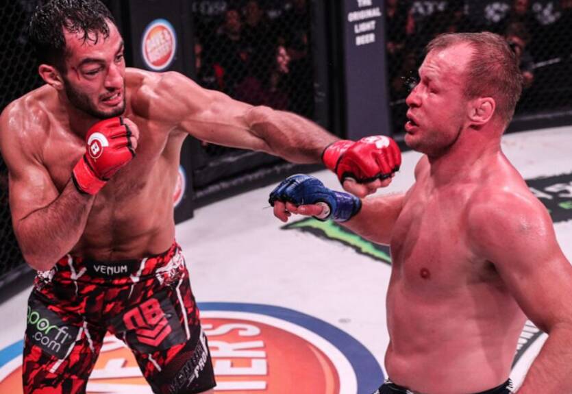 Шлеменко сломал руку в бое с Мусаси