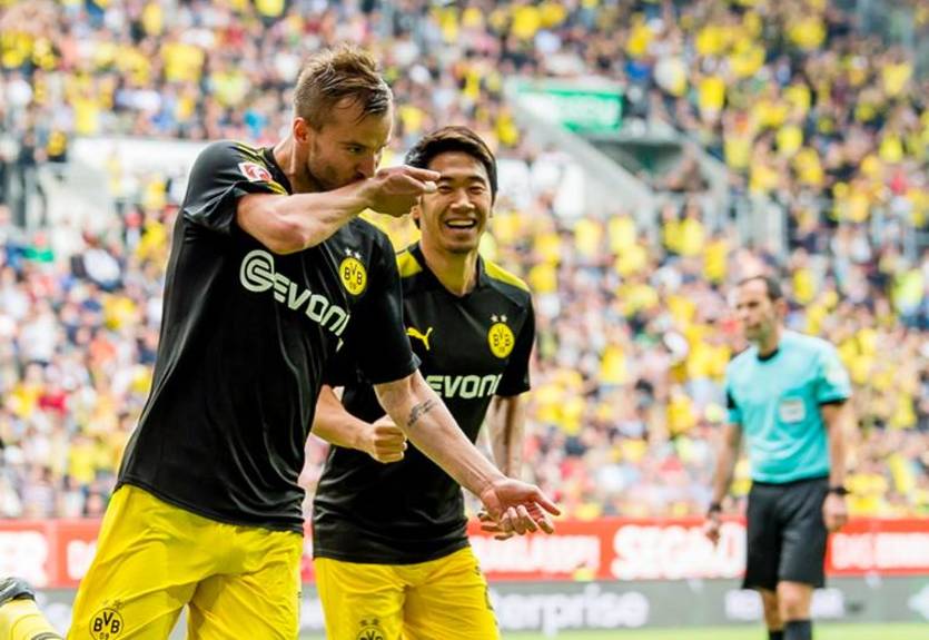 Ярмоленко доверили пробить пенальти в матче Кубка Германии