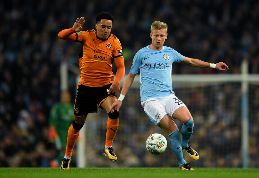 Британские СМИ высоко отметили Зинченко в дебютном матче за Манчестер Сити