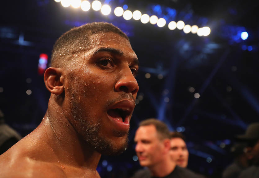 Джошуа может провести три боя в следующем году