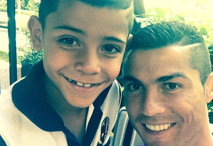 Роналду: У моего сына футбол в крови