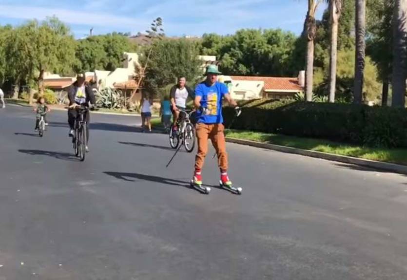 В Калифорнии на лыжах: Ломаченко продолжает  подготовку к бою с Ригондо