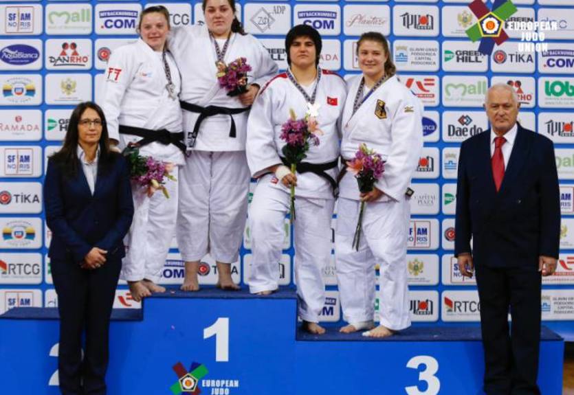 Украина завоевала три медали на чемпионате Европы по дзюдо