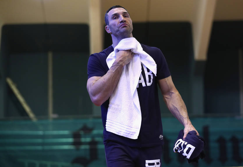 Кличко вышел впервые на ринг после завершения карьеры