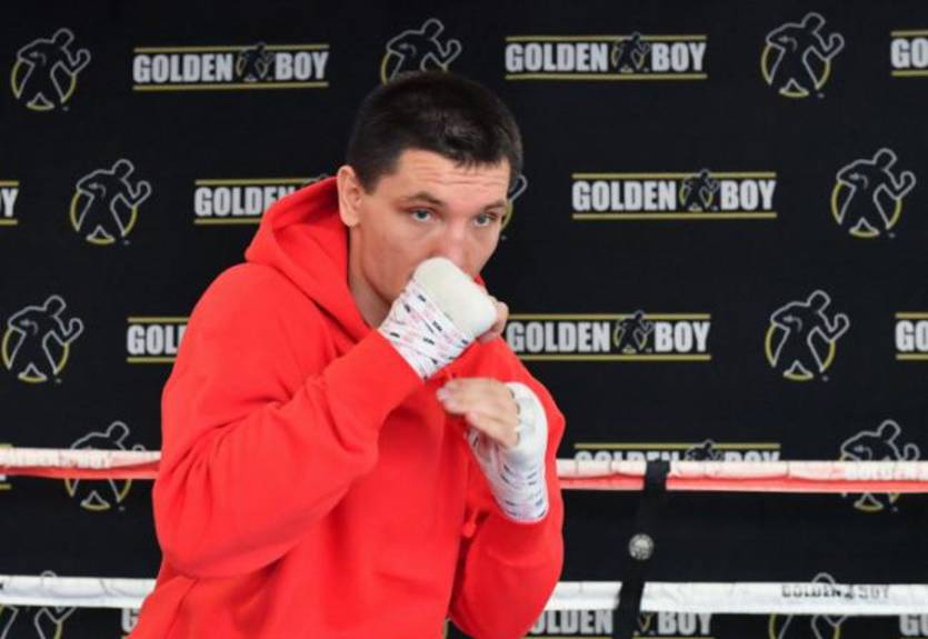 Шабранский провел открытую тренировку перед боем с Ковалевым Шабранский провел открытую тренировку перед боем с Ковалевым