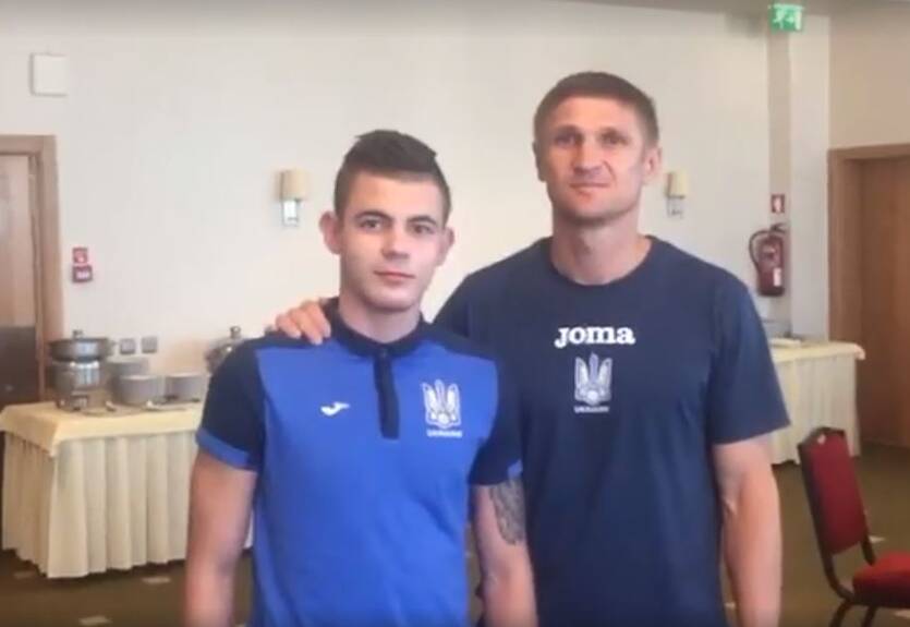 Пример старшим: новичок сборной Украины (U-16) станцевал крутой танец на посвящении