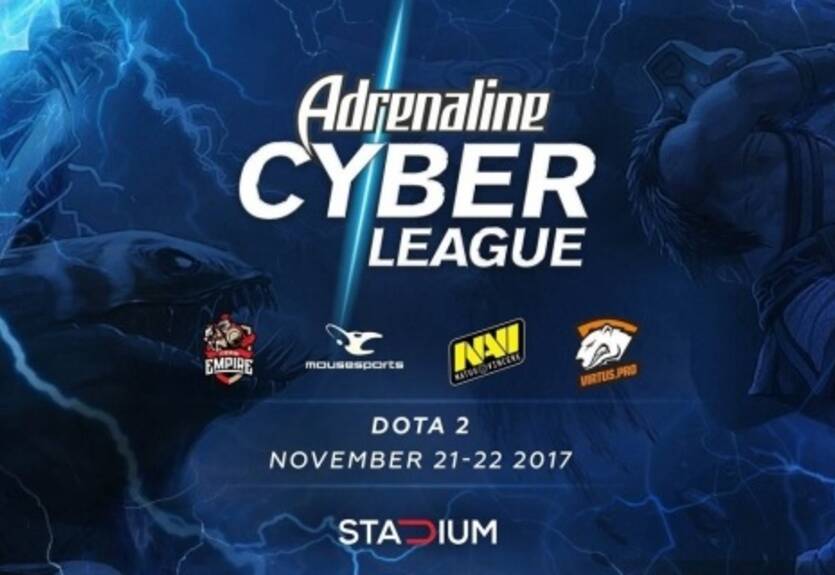 Na'Vi обыграли Virtus.pro в финале Adrenaline Cyber League 2017 Na'Vi обыграли Virtus.pro в финале Adrenaline Cyber League 2017