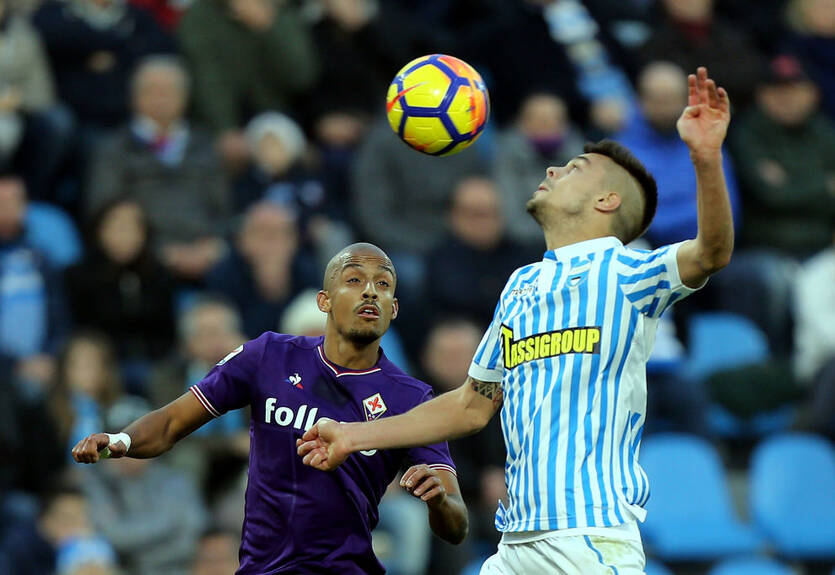 Игрок СПАЛ провел матч в бутсах, на которые невозможно смотреть без слез Игрок СПАЛ провел матч в бутсах, на которые невозможно смотреть без слез