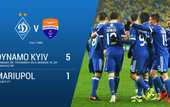Динамо – Мариуполь 5:1 Видео голов и обзор матча чемпионата Украины