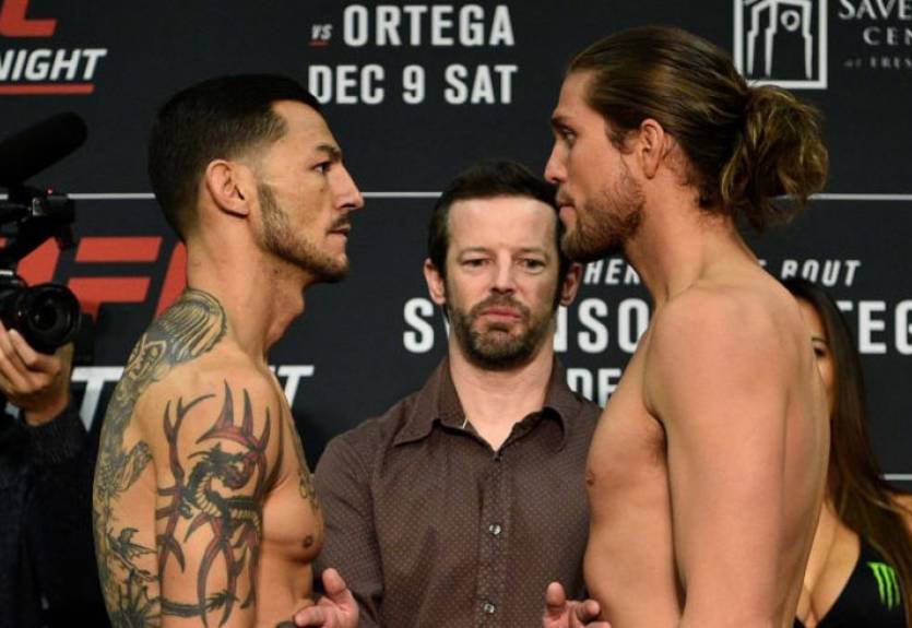 UFC Fight Night 123: Ортега победил Свонсона удушением и другие результаты UFC Fight Night 123: Ортега победил Свонсона удушением и другие результаты