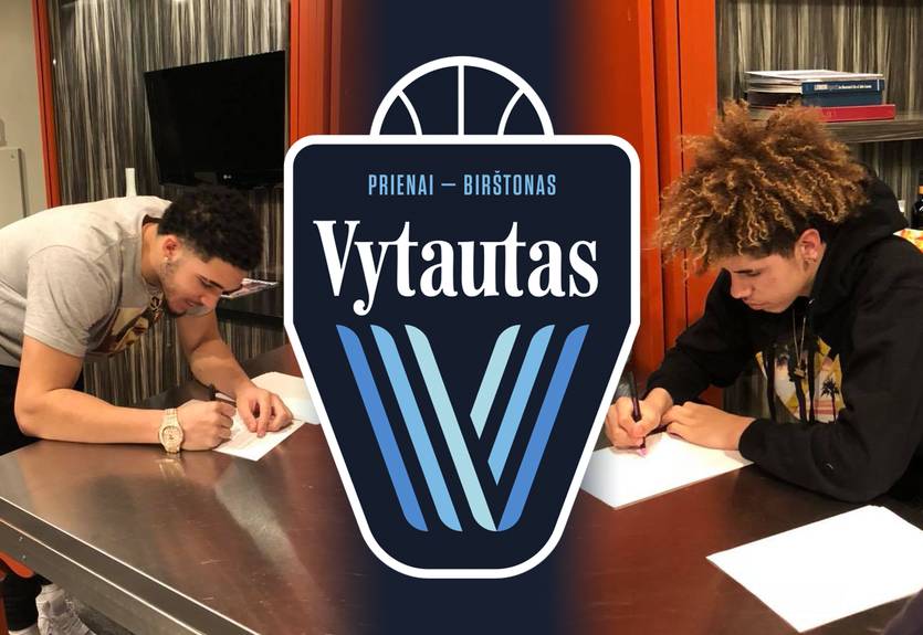 Братья Лонзо Болла подписали контракты с литовским клубом