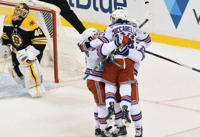 НХЛ: Рейнджерс обыграли Бостон, Тампа и Колорадо забросили 11 шайб на двоих