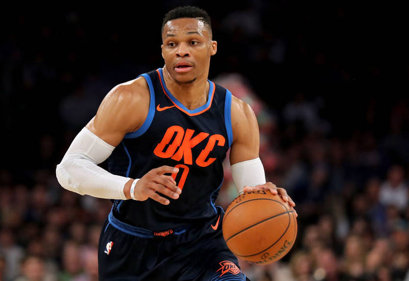 Мощный данк Уэстбрука - среди лучших моментов дня НБА