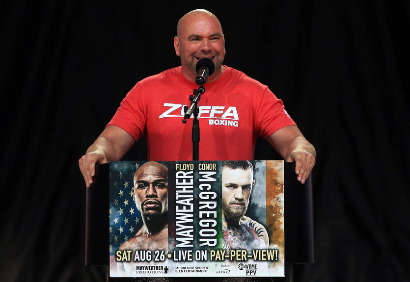 В UFC подтвердили переговоры с Мейвезером В UFC подтвердили переговоры с Мейвезером