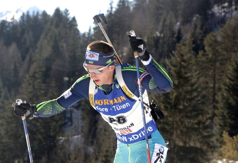 Биатлон: Пидручный первым из украинцев выйдет на старт спринта в Оберхофе