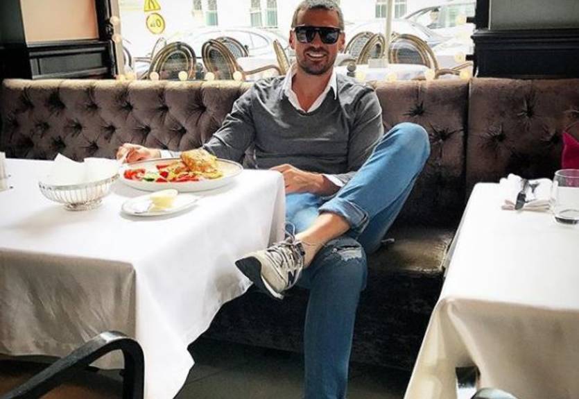 Милевский показал оригинальный торт на свой день рождения