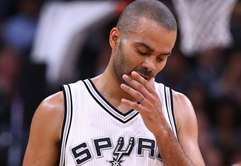 Тони Паркер остался на скамейке запасных впервые за последние 8 лет