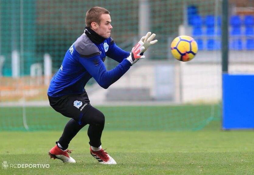 Коваль провел первую тренировку в Депортиво