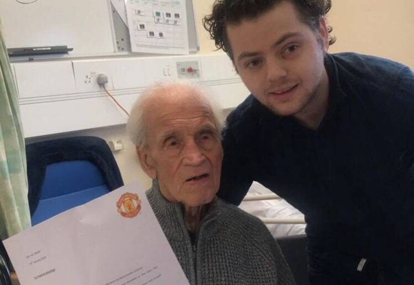 Моуринью написал трогательное письмо 94-летнему фанату МЮ