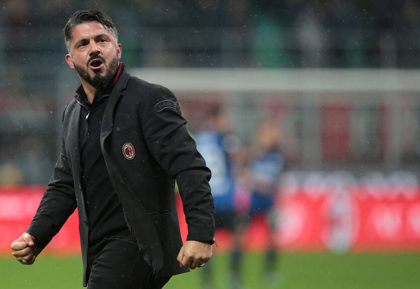 Гаттузо оригинально мотивирует игроков Милана, позволяя побить себя Гаттузо оригинально мотивирует игроков Милана, позволяя побить себя