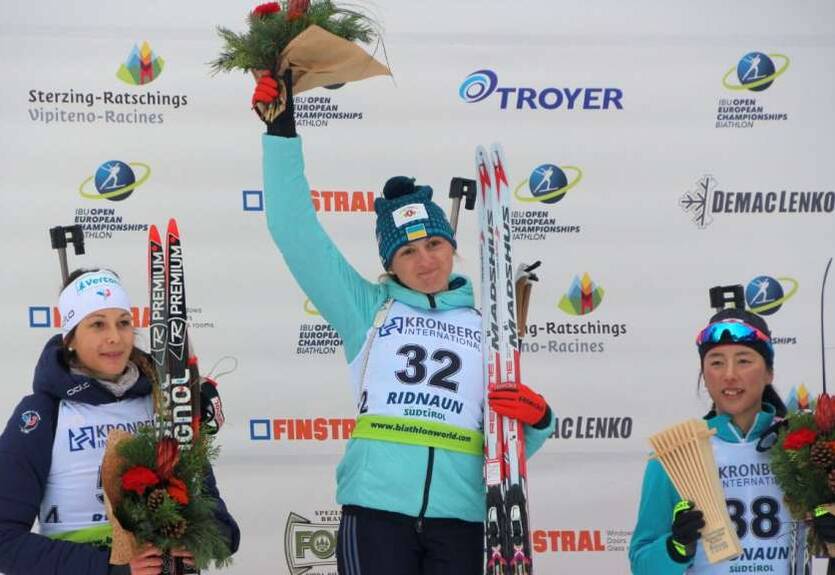 Биатлон: Варвинец стала лучшей спортсменкой Украины в январе