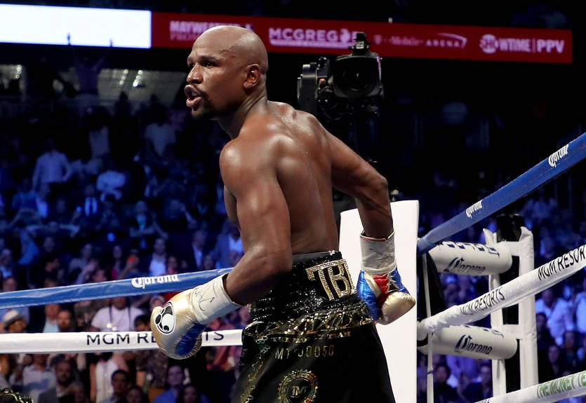 Мейвезер опубликовал еще одно видео в октагоне