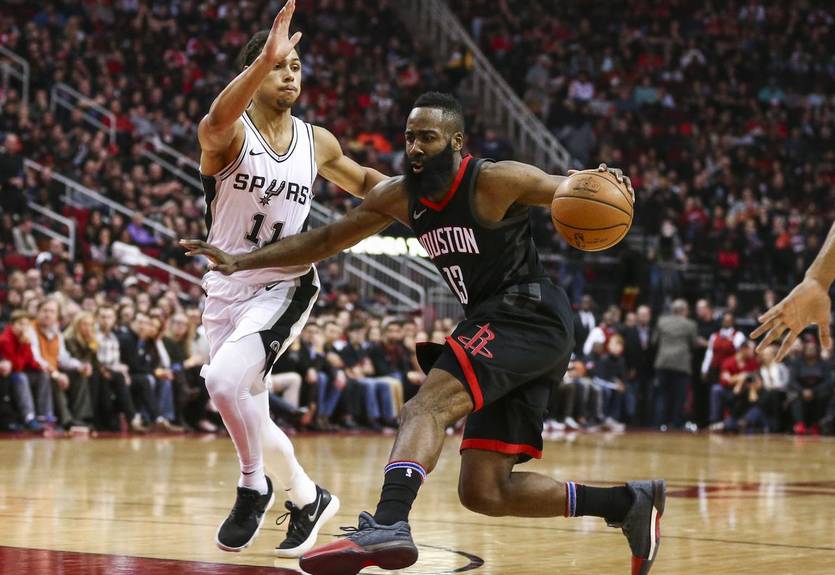 НБА: Сан-Антонио не справился с Хьюстоном, сумасшедший матч Денвера и Оклахомы