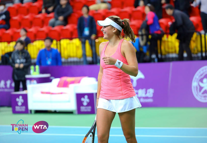 Козлова впервые в карьере вышла в финал турнира WTA